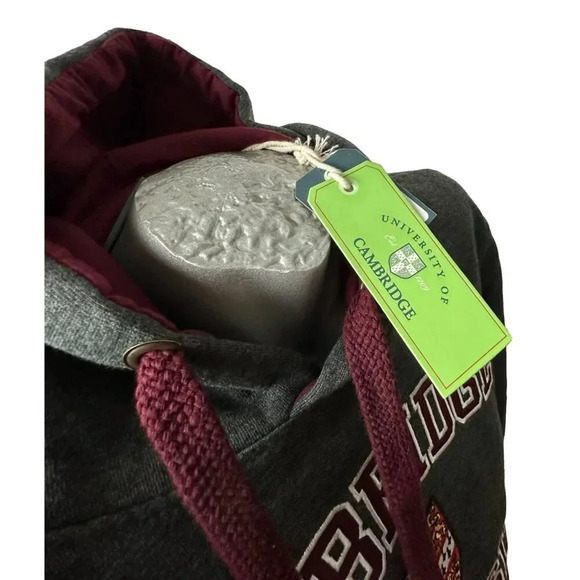 Cambridge University Official UK Hoodie Sweatshirt  Size XS Womans Gray … - Picture 4 of 11